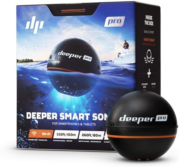 échosondeur deeper pro pêche