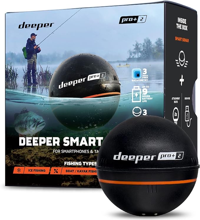 échosondeur deeper pro + 2