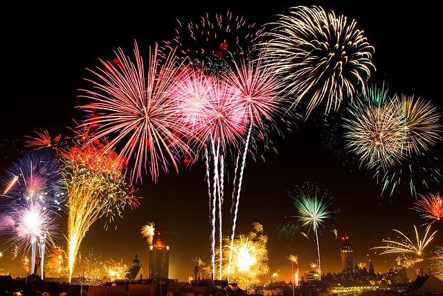 feux d'artifice